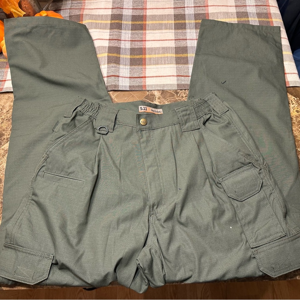 5.11 Tactical Pants- 34 X 32- Green